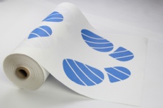 Kraft paper floor mat