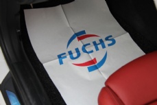 Paper floor mat with printing
