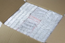 LDPE gloves -- Individually packing